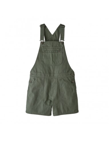 Patagonia Womens Stand Up Overalls Kale Green Offbody Front