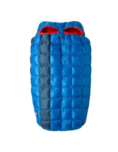 Big Agnes Sentinel 30 Sleeping Bag Double Blue Red Front 2