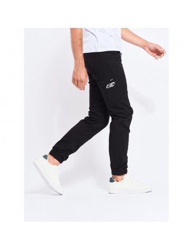 Looking for Wild Mens Technical Pants Fitz Roy Pirate Black Onbody Side 2