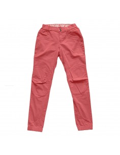 Looking for Wild Womens Technical Pants Laila Peak Tea Rose Offbody Front