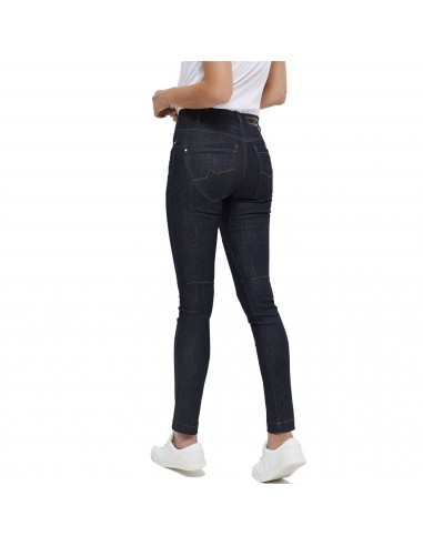 Looking For Wild Womens Denim Pants Onbody Back