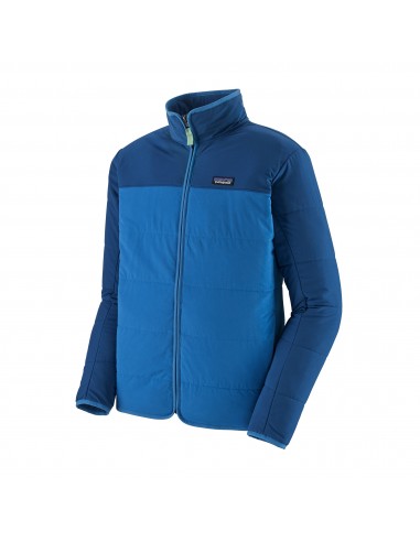 Patagonia Mens Pack In Jacket Superior Blue Offbody Front