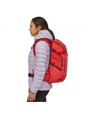 Patagonia Womens Nine Trails Pack 26L Catalan Coral Onbody 2