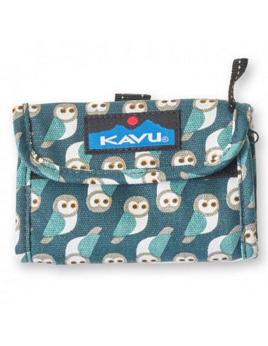 Kavu Trifold Wally Wallet Owlyoop Front