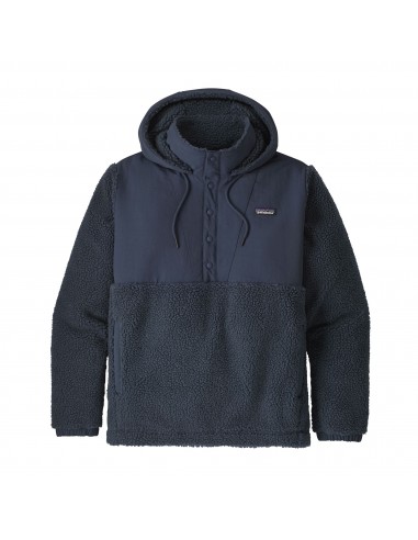 Patagonia Mens Shelled Retro-X Fleece Pullover New Navy Offbody Front
