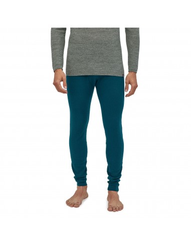 Patagonia Mens Baselayer Capilene Air Bottoms Crater Blue Onbody Front