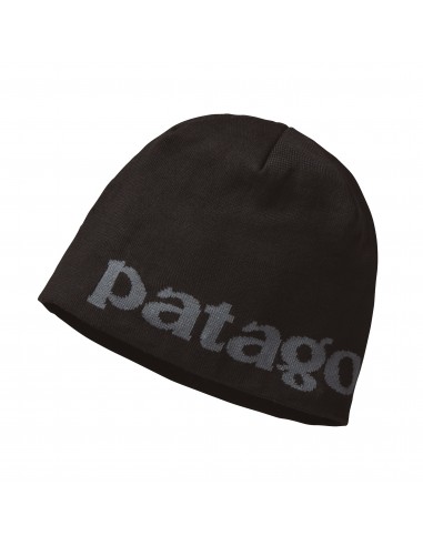Patagonia Beanie Hat Logo Belwe Black