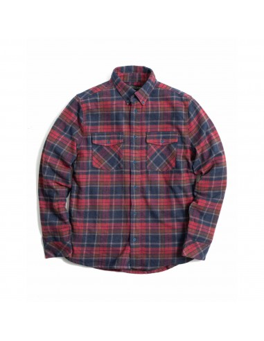 United By Blue Mens Responsible Flannel Coffee Offbody Front