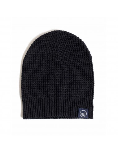 United By Blue Waffle Knit Slouch Beanie Black