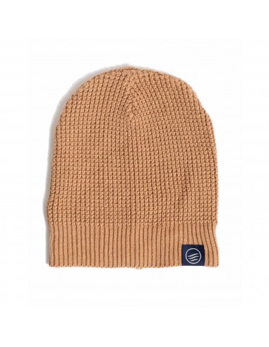 United By Blue Waffle Knit Slouch Beanie Tan