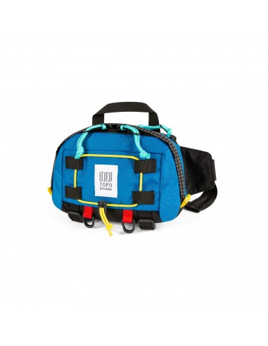 Topo Designs Subalpine Hip Pack Blue Black Ripstop Front Side