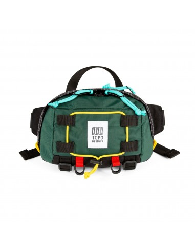 Topo Designs Subalpine Hip Pack Forest Black Ripstop Front