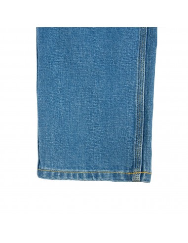 Topo Designs Mens 5 Pocket Pants Denim Washed Offbody Bottom Detail