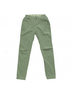 Looking for Wild Womens Technical Pants Laila Peak Swamp Offbody Front