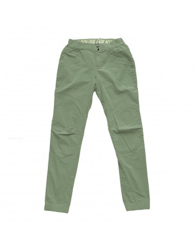 Looking for Wild Womens Technical Pants Laila Peak Swamp Offbody Front