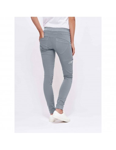 Looking for Wild Womens Technical Pants Laila Peak Pearl Blue Onbody Back