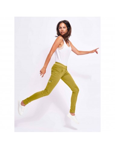 Looking for Wild Womens Technical Pants Laila Peak Bamboo Onbody Side