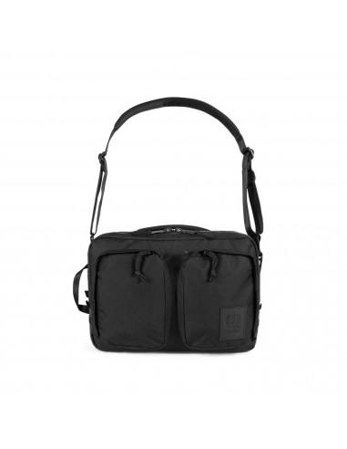Topo Designs Global Briefcase Premium Black Detail