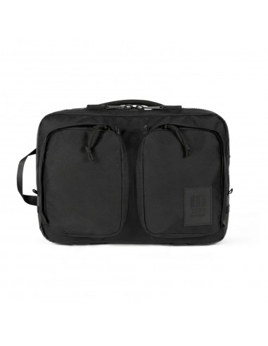 Topo Designs Global Briefcase Premium Black Front