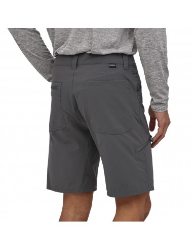 Patagonia Mens Quandary Shorts 10 in Forge Grey Onbody Back