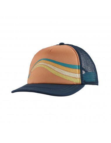 Patagonia Womens Psychedelic Slider Interstate Hat Stone Blue Offbody Front