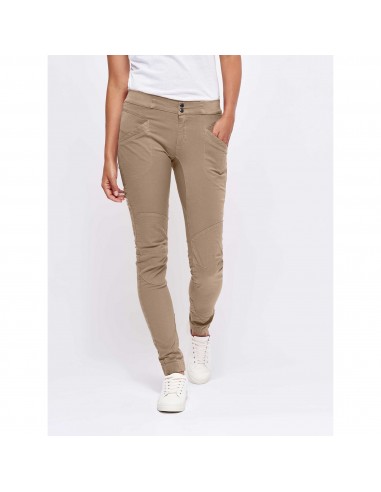 Looking for Wild Womens Technical Pants Laila Peak Mastic Onbody Front 2