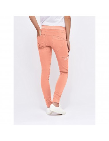 Looking for Wild Womens Technical Pants Laila Peak Melon Onbody Back
