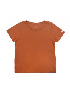 Topo Desings Womens Classic Tee Clay Offbody Front