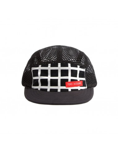 Topo Designs Sport Hat Black Offbody Front