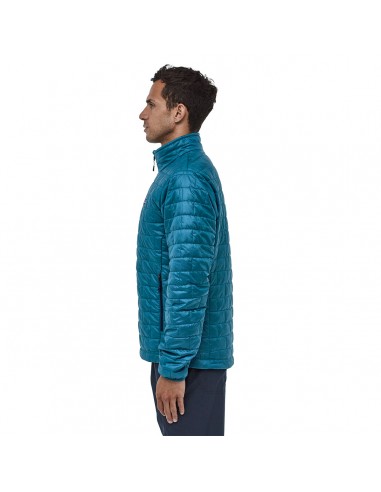 Patagonia Mens Nano Puff Jacket Balkan Blue Side Front