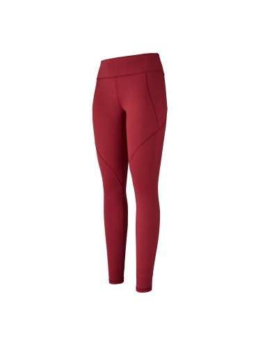 Patagonia Womens Centered Tights Roamer Red Offbody Front