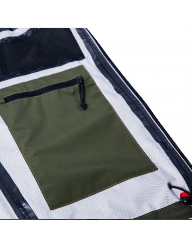 Topo Designs Pánska Bunda Global Jacket Olivová Zelená Offbody Detail Vrecko 3