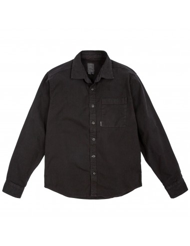 Topo Designs Mens Dirt Shirt Black Offbody Front