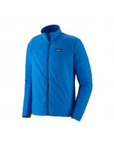 Patagonia Mens Thermal Airshed Jacket Andes Blue Offbody Front