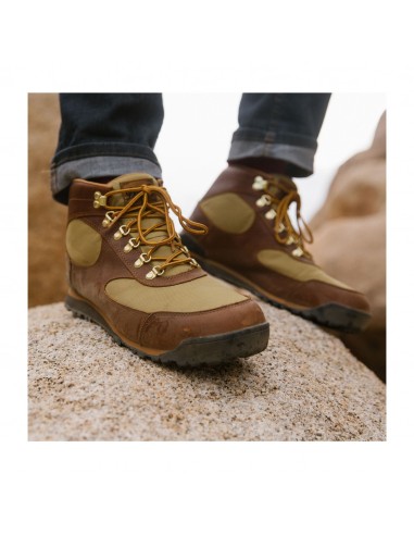 Danner Jag 4.5 Brown Khaki Hiking Boots Offbody Side