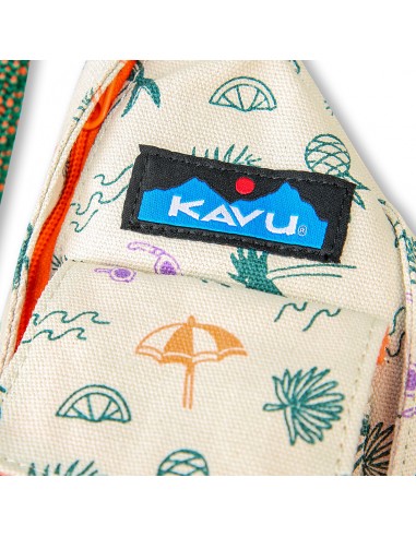 Kavu Batoh Ruksak Mini Rope Bag Beachscape Spredu Detail