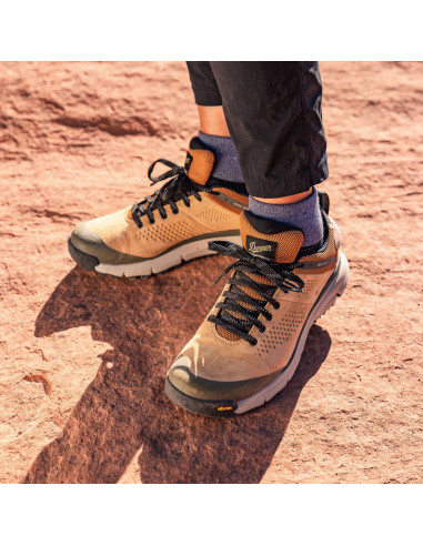 Danner Womens Hiking Shoes Trail 2650 3" Prairie Sand / Gray GTX Lifestyle 1