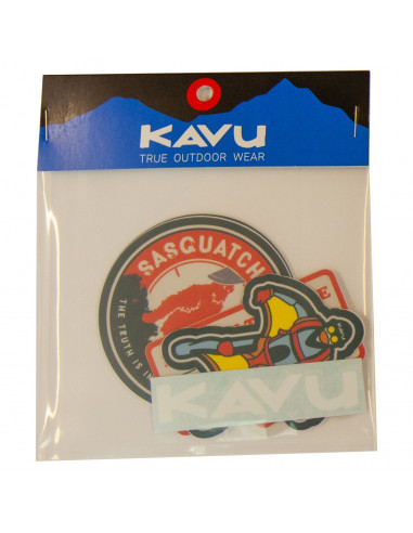 KAVU Sticker Pack Scout Badges Packed