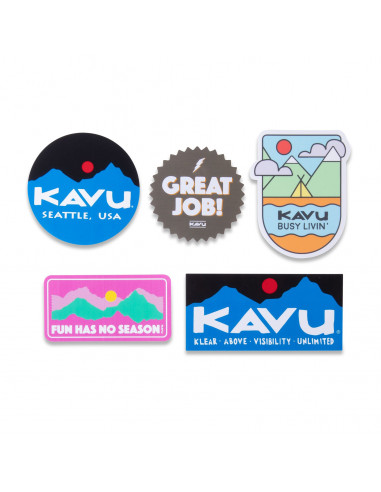 KAVU Sticker Pack 25