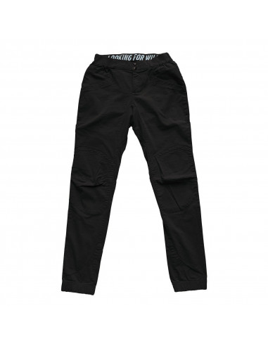 Looking for Wild Womens Technical Pants Laila Peak Pirate Black Offbody Front