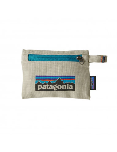 Patagonia Malé Púzdro Na Zips P6-Logo Bielený Kameň Spredu