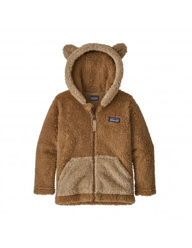 Patagonia Baby Furry Friends Hoody Beech Brown Offbody Front