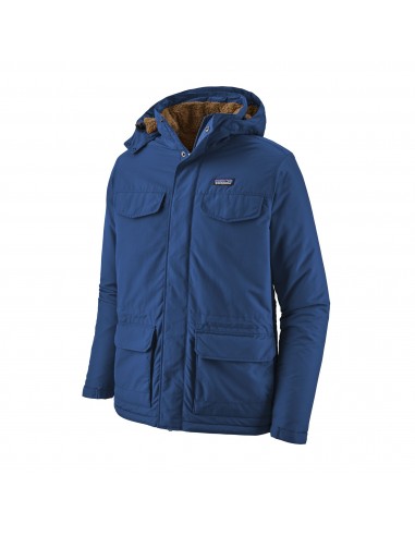 Patagonia Mens Isthmus Parka Superior Blue Offbody Front Closed
