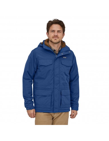 Patagonia Mens Isthmus Parka Superior Blue Onbody Front