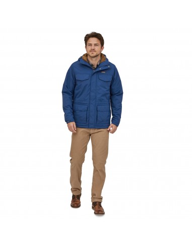 Patagonia Mens Isthmus Parka Superior Blue Onbody Front