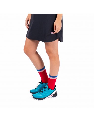Topo Desings Sport Sock Red Onbody 2