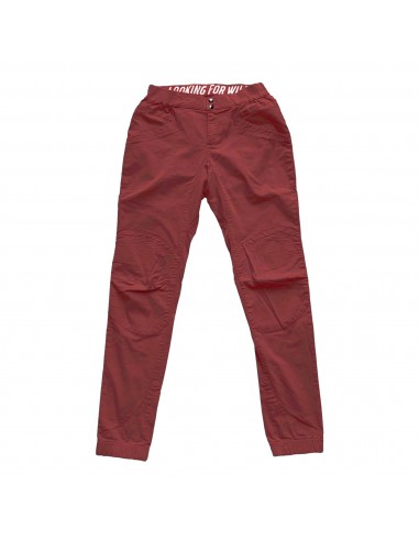 Looking for Wild Womens Technical Pants Laila Peak Red Earth Offbody Front