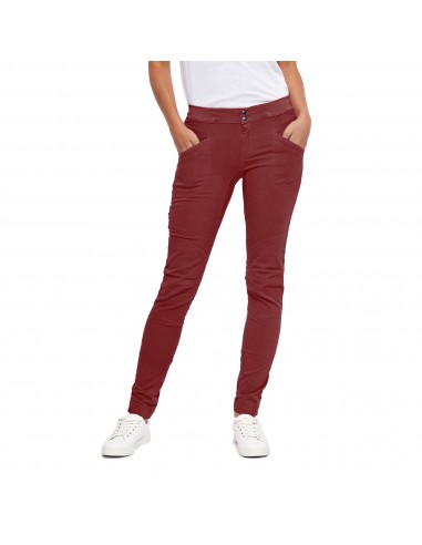 Looking for Wild Womens Technical Pants Laila Peak Red Earth Onbody Front