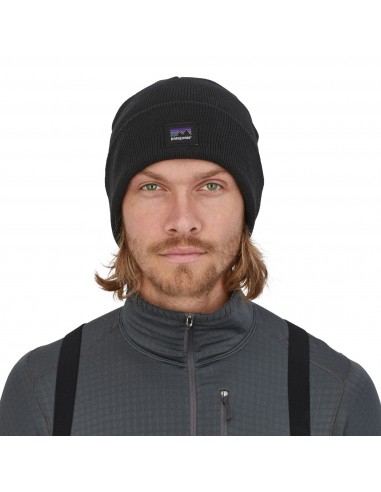 Patagonia Everyday Beanie Black Onbody Front
