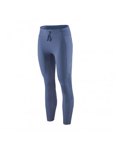 Patagonia Women's Endless Run Tights Current Blue Offbody Front